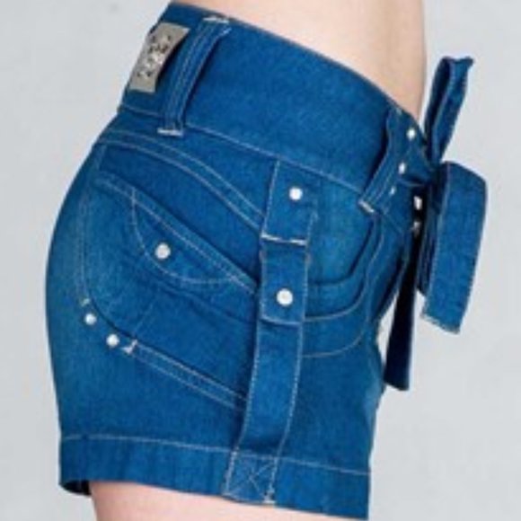 Denim Shorts - Picture 3 of 4